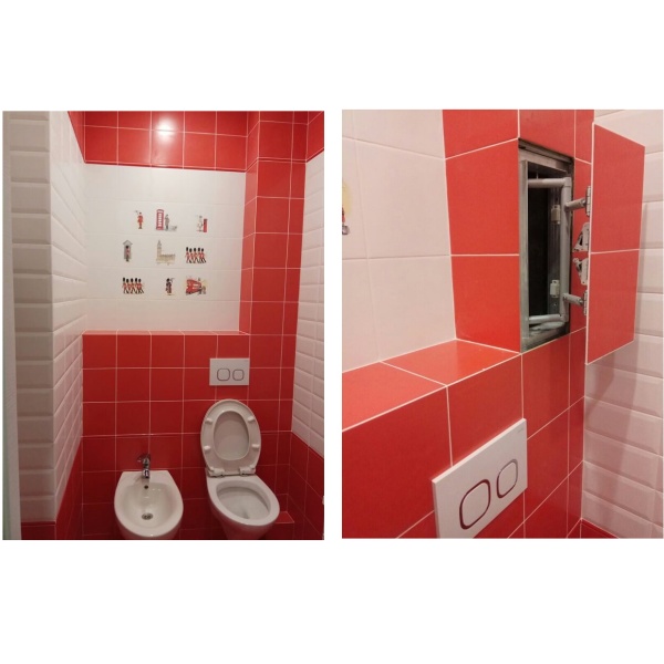 Люк под плитку Алюклик Revizor АКЛ 40/40