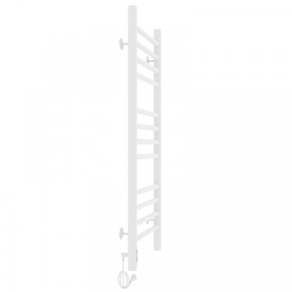 Полотенцесушитель с/т Laris Лаванда ЧК П12 300/900 левый тэн белый 73207618 RU - фото и схемы подключения