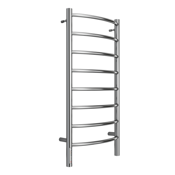 Полотенцесушитель с/т TERMINUS Электро Классик П8 400х850 (quick touch) слева NEW* - фото и схемы подключения