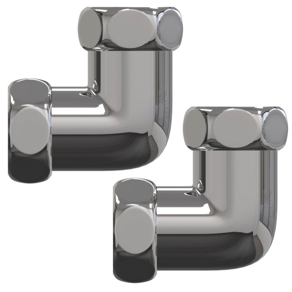 Американка для полотенцесушителя  угл 3/4" x 3/4"  г/г  740SCH0505 купить оптом по выгодной цене в Москве