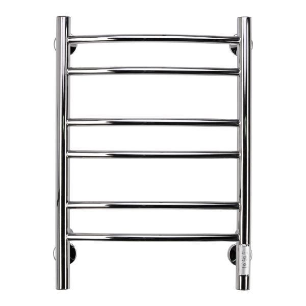 Полотенцесушитель электрический с/т Comfysan Ноуми (Noumi) EC-6 60/40, хром - фото и схемы подключения