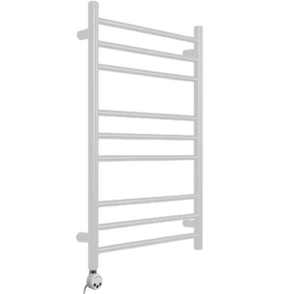 Полотенцесушитель GROIS Nail GR-008 500х800 П9 (3+3+3) RAL9003 ЛТЭН белый матовый