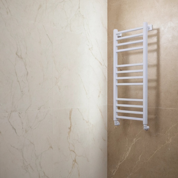 Фото Полотенцесушитель водяной Comfysan Пиоли-К (Pioli-K) W-10 100/50, белый