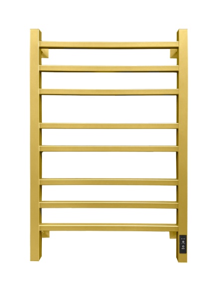 Полотенцесушитель электрический с/т Comfysan Пиоли-К (Pioli-K) EC-8 80/50, Матовое золото/МАТ ГОЛД выбрать и сравнить в шоуруме или в онлайн магазине