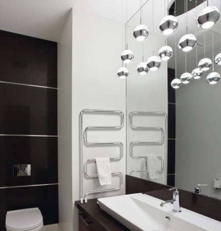 Полотенцесушитель ГРОТА MISTERIO 55/100 ТЭН хром