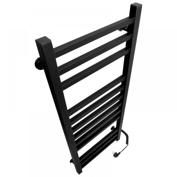 Полотенцесушитель с/т Laris Астор ЧКЧ П12 350/900 правый тэн черный 73207665 RU - фото и схемы подключения