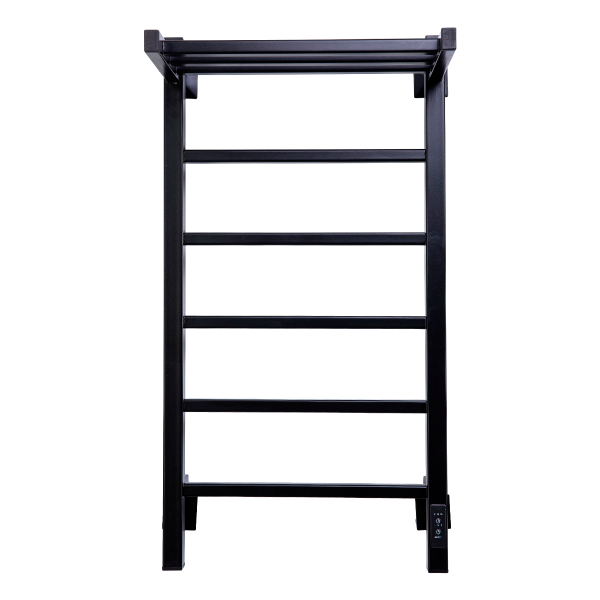 Полотенцесушитель электрический с/т Comfysan Мартэ-К (Marte-K) EC-6 80/50 с полкой, черный - фото и схемы подключения