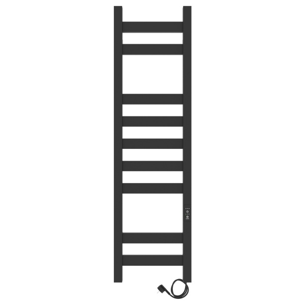 Полотенцесушитель с/т Laris Флавиа ЧКЧ П9 200/800 правый тэн черный 73207659 RU - фото и схемы подключения