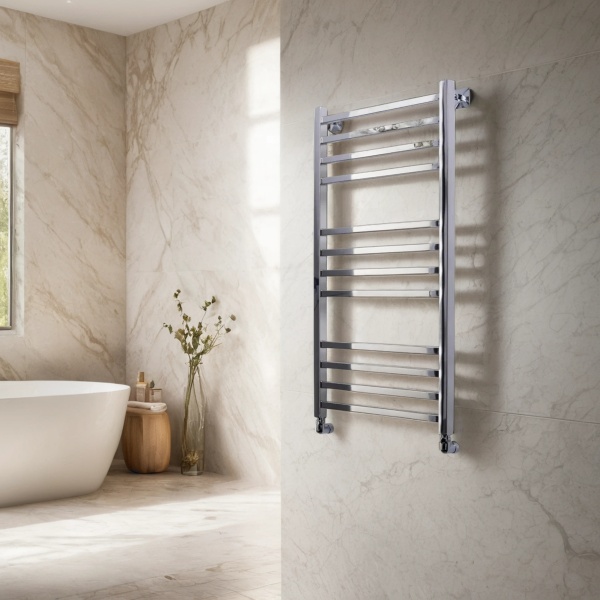 Фото Полотенцесушитель водяной Comfysan Пиоли-К (Pioli-K) W-8 80/50, хром