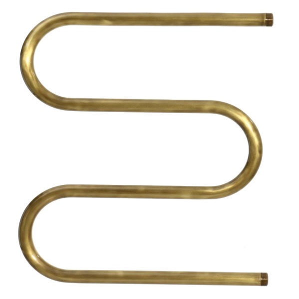 Фото Полотенцесушитель Ника М-обр. 50/80 без полки бронза