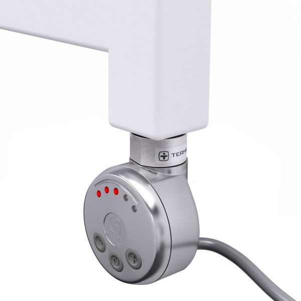 Электрический ТЭН Мег 1.0 600W Silver Matt, кабель спиральный с вилкой купить оптом по выгодной цене в Москве