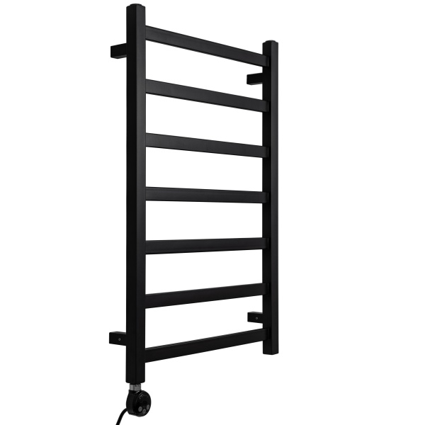 Полотенцесушитель GROIS Dors GR-005 500х800 П7 RAL9005 ЛТЭН черный матовый