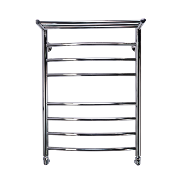 Фото Полотенцесушитель водяной Comfysan Ноуми (Noumi) W-8 80/50 с полкой, хром