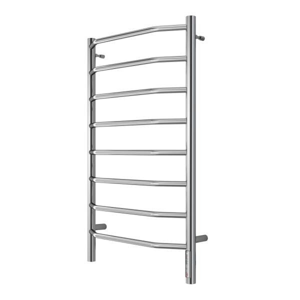 Полотенцесушитель с/т TERMINUS Электро Виктория П8 500х850 (quick touch) NEW* - фото и схемы подключения