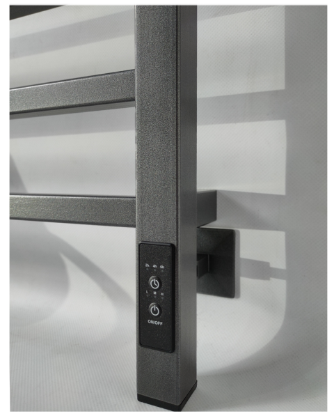 Полотенцесушитель электрический с/т Comfysan Пиоли-К (Pioli-K) EC-8 80/50, ТИТАНОВЫЙ ГРАФИТ выбрать и сравнить в шоуруме или в онлайн магазине