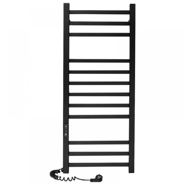 Полотенцесушитель с/т Laris Астор ЧКЧ П12 350/900 левый тэн черный 73207664 RU - фото и схемы подключения