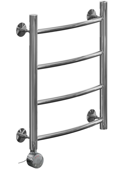 Полотенцесушитель Электрич. Ника ARC ЛД 50/30 левый тэн* - фото и схемы подключения