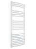 Полотенцесушитель Terma DEXTER 1220/500 RAL 9016 белый матовый - фото и схемы подключения