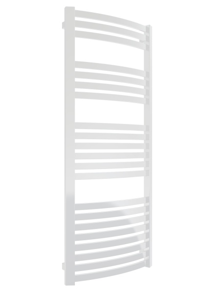 Полотенцесушитель Terma DEXTER 1220/500 RAL 9016 белый матовый - фото и схемы подключения