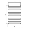 Фото Полотенцесушитель ГРОТА FORTE 48/60