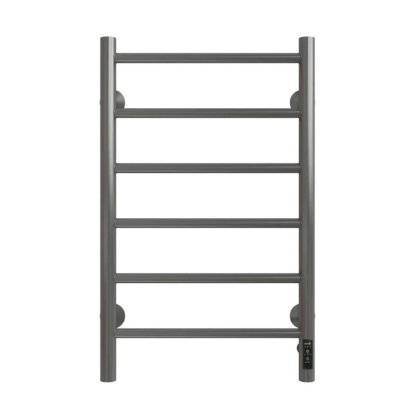 Полотенцесушитель Электрич. с/т GROIS Laura GR-131 400x 700 П6 gray U - фото и схемы подключения