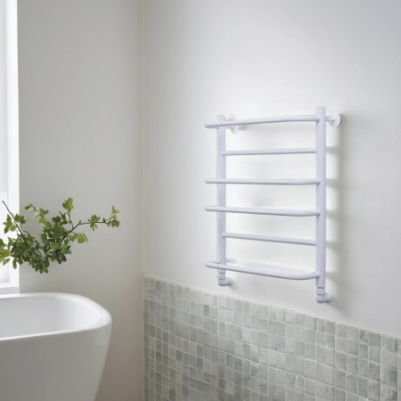 Фото Полотенцесушитель водяной Comfysan Пуро (Puro) W-6 60/50, белый