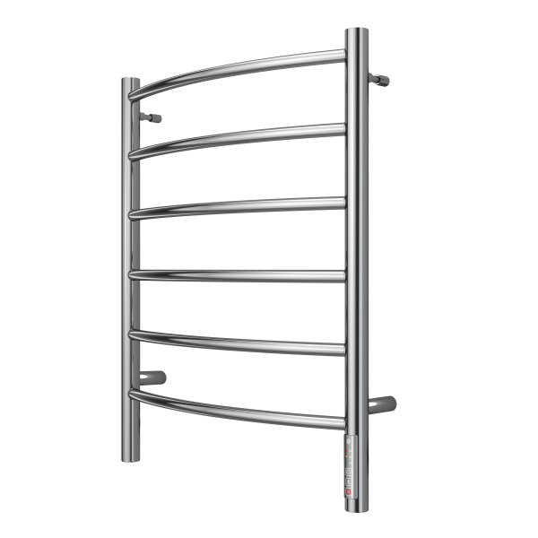 Полотенцесушитель с/т TERMINUS Электро Классик П6 500х650 (quick touch) NEW - фото и схемы подключения