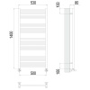 Фото Полотенцесушитель TERMINUS Люкс Сицилия П22 500х1400 NEW