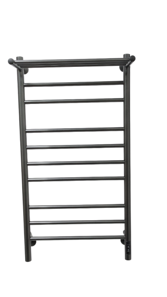 Полотенцесушитель электрический с/т Comfysan Люси (Luce) EC-10 100/50 с полкой, ТИТАНОВЫЙ ГРАФИТ - фото и схемы подключения