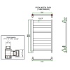 Полотенцесушитель ГРОТА BREZZA 53/90 (758SCH040504)