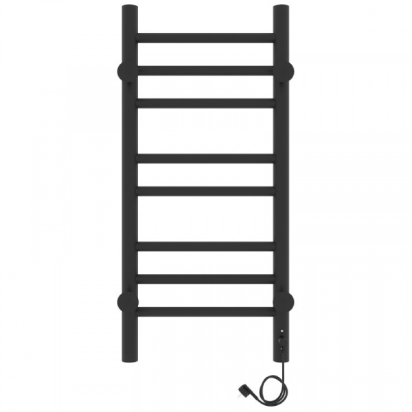 Полотенцесушитель с/т Laris Лаванда ЧКЧ П8 300/700 левый тэн черный 73207624 RU - фото и схемы подключения