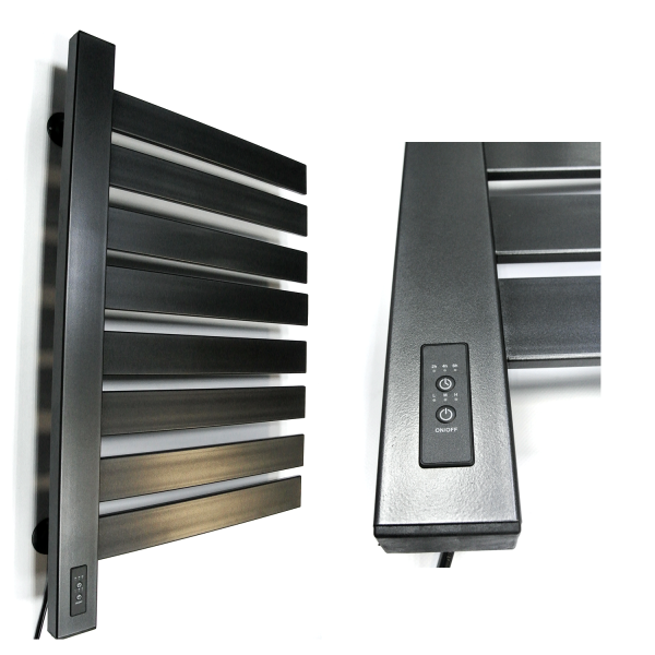 Полотенцесушитель электрический с/т Стиль 50/80 П8, графит ЭЛ006276 - фото и схемы подключения