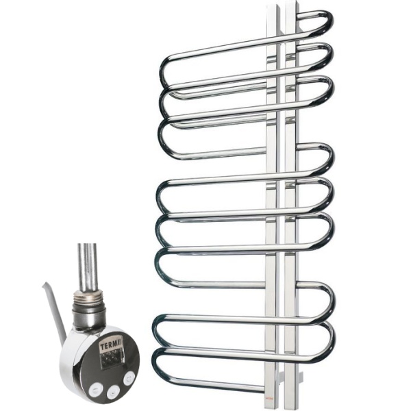 Полотенцесушитель ГРОТА STELLE 50/90 R ТЭН хром