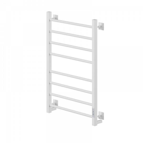Полотенцесушитель Электрич.кабельный Ника СТЕП-3 80/50 RAL9016 белый матовый U - фото и схемы подключения