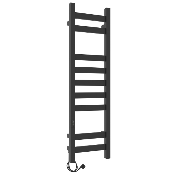 Полотенцесушитель с/т Laris Флавиа ЧКЧ П9 200/800 левый тэн черный 73207658 RU - фото и схемы подключения