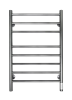 Полотенцесушитель Электрич. с/т GROIS Laura GR-132 500x 800 П8 gray U - фото и схемы подключения