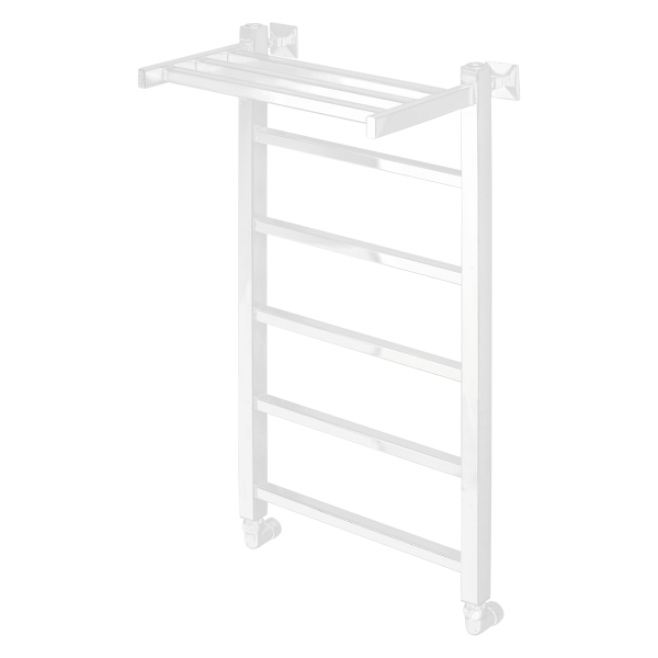 Фото Полотенцесушитель водяной Comfysan Мартэ-К (Marte-K) W-6 80/40 с полкой, белый