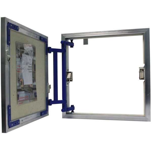 Люк под плитку Люкер AL-KR 40/30 (в/ш) размер дверцы 35/25