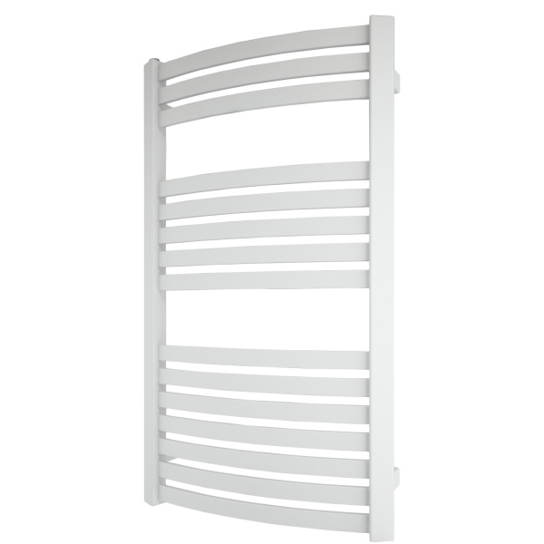 Полотенцесушитель Terma DEXTER 860/500 RAL 9016 белый матовый - фото и схемы подключения