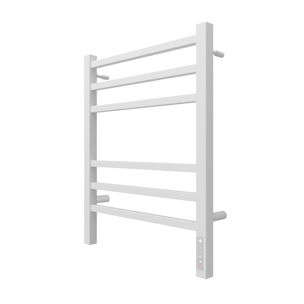 Полотенцесушитель с/т Terminus Электро КС Ватикан П6 450/600 (3+3)(new встр диммер) 9003 белый матов - фото и схемы подключения