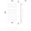 Фото Полотенцесушитель TERMINUS Стандарт Орион П18 500х1000 NEW
