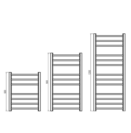 Фото Полотенцесушитель ГРОТА ECOCALMA 48/60