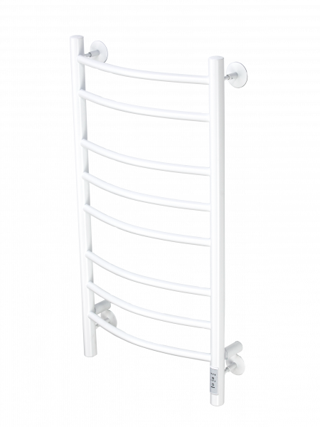 Полотенцесушитель электрический с/т Comfysan Ноуми (Noumi) EC-8 80/50, белый - фото и схемы подключения