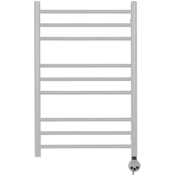 Полотенцесушитель GROIS Nail GR-008 500х800 П9 (3+3+3) RAL9003 ПТЭН белый матовый
