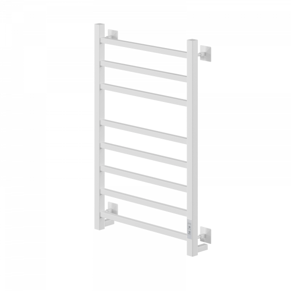 Полотенцесушитель Электрич.кабельный Ника СТЕП-2 80/40 RAL9016 белый матовый U - фото и схемы подключения