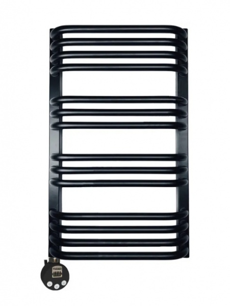 Полотенцесушитель Terma ALEX 760/500 RAL 9005 черный матовый + TERMI-R