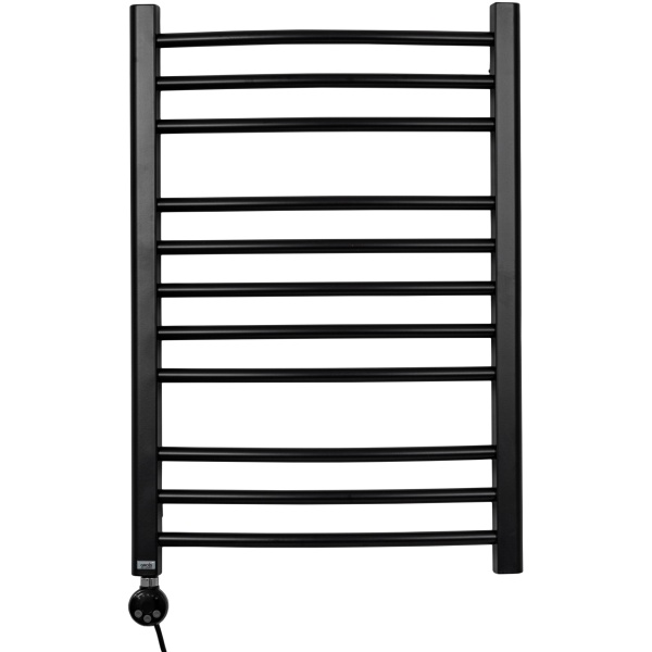 Полотенцесушитель GROIS Todor GR-014 500х800 П11 (3+5+3) RAL9005 ЛТЭН черный матовый