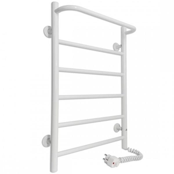 Полотенцесушитель с/т Laris Прайм ЧК П6 400/600 правый тэн белый 75201060 RU - фото и схемы подключения