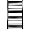 Полотенцесушитель Terma FIONA 900/480 RAL 9005 черный матовый - фото и схемы подключения