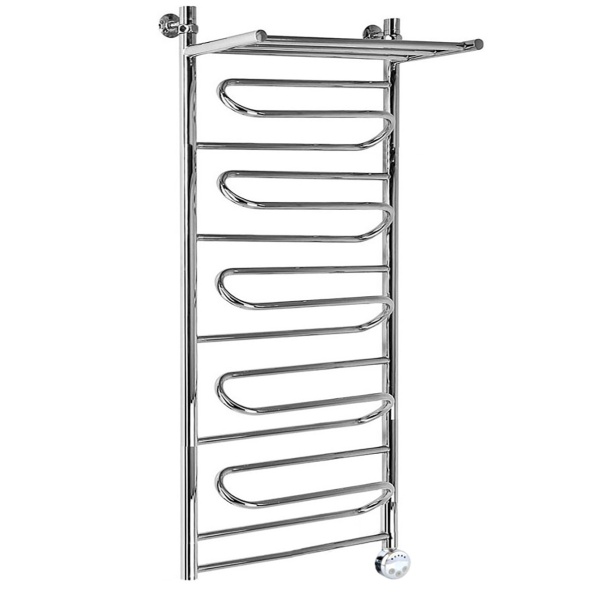 Полотенцесушитель Электрич. Ника ЛZ ВП 120/60 правый тэн - фото и схемы подключения